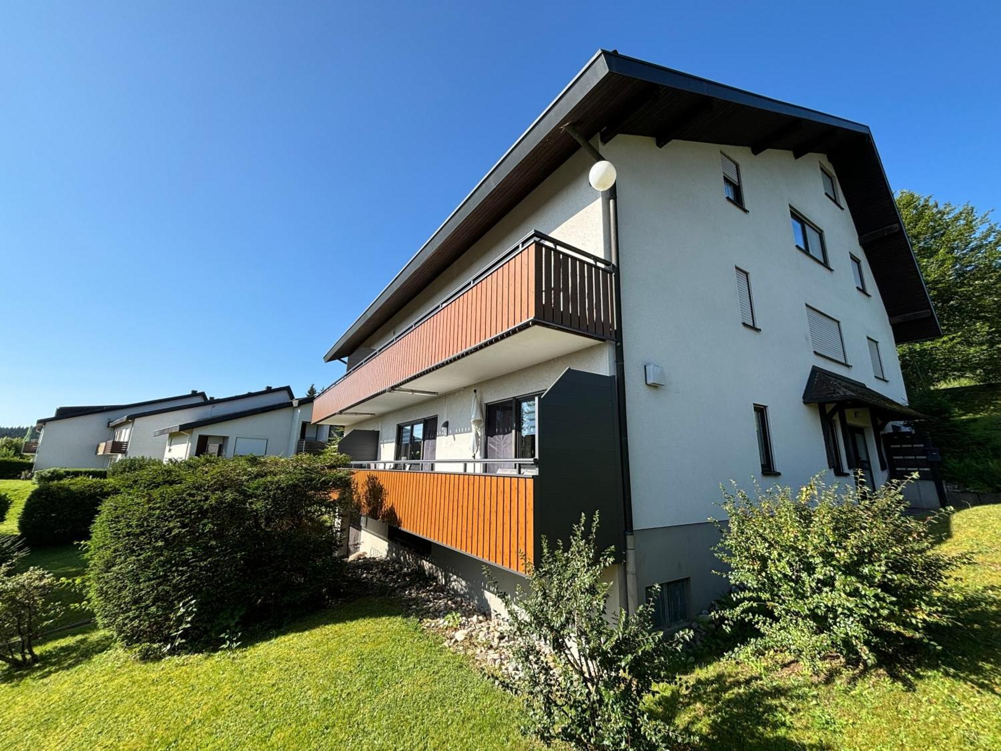 2-Zimmer Ferienwohnung "Am Waldrand" Schönwald Bagian luar foto