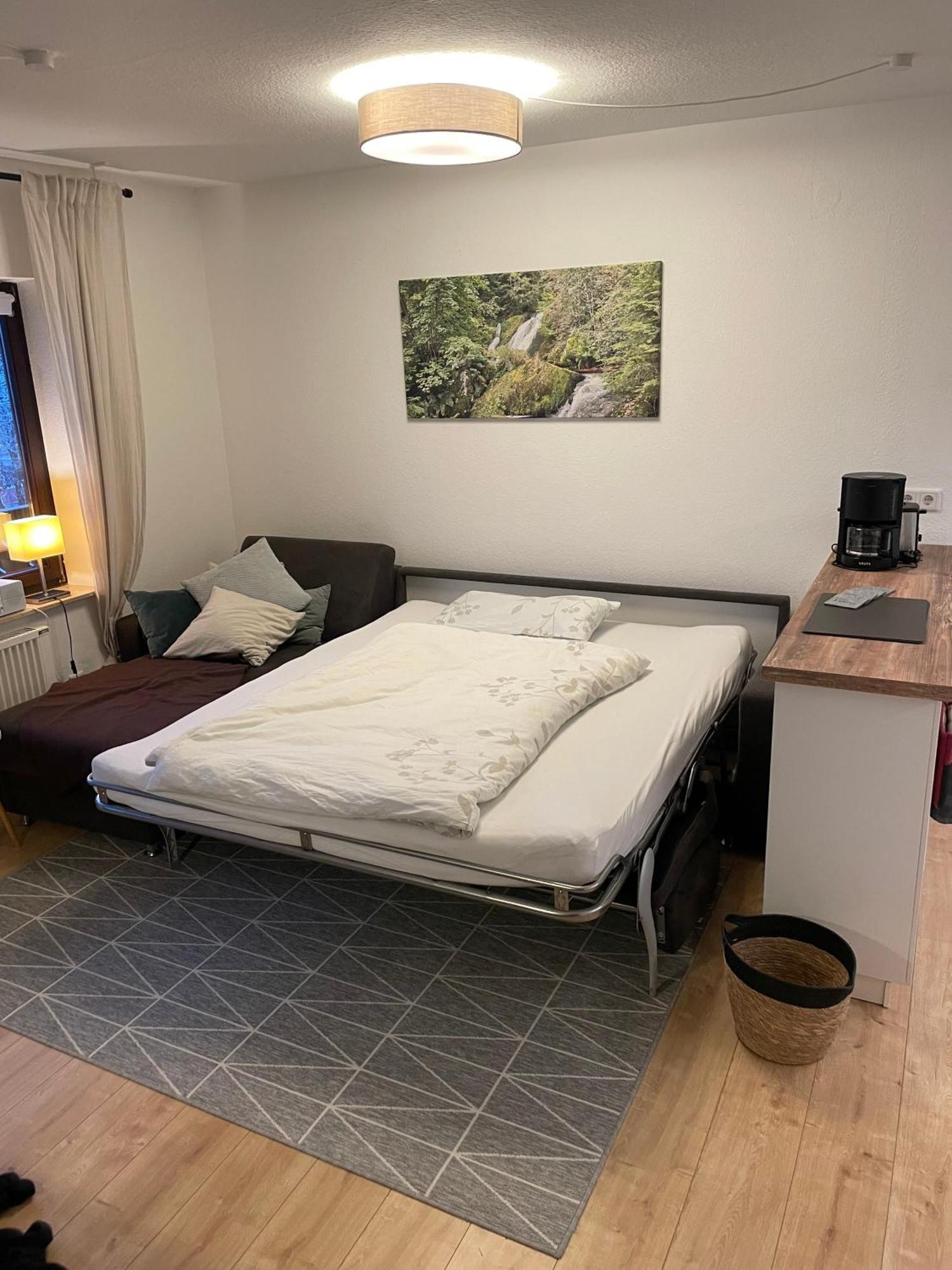 2-Zimmer Ferienwohnung "Am Waldrand" Schönwald Bagian luar foto