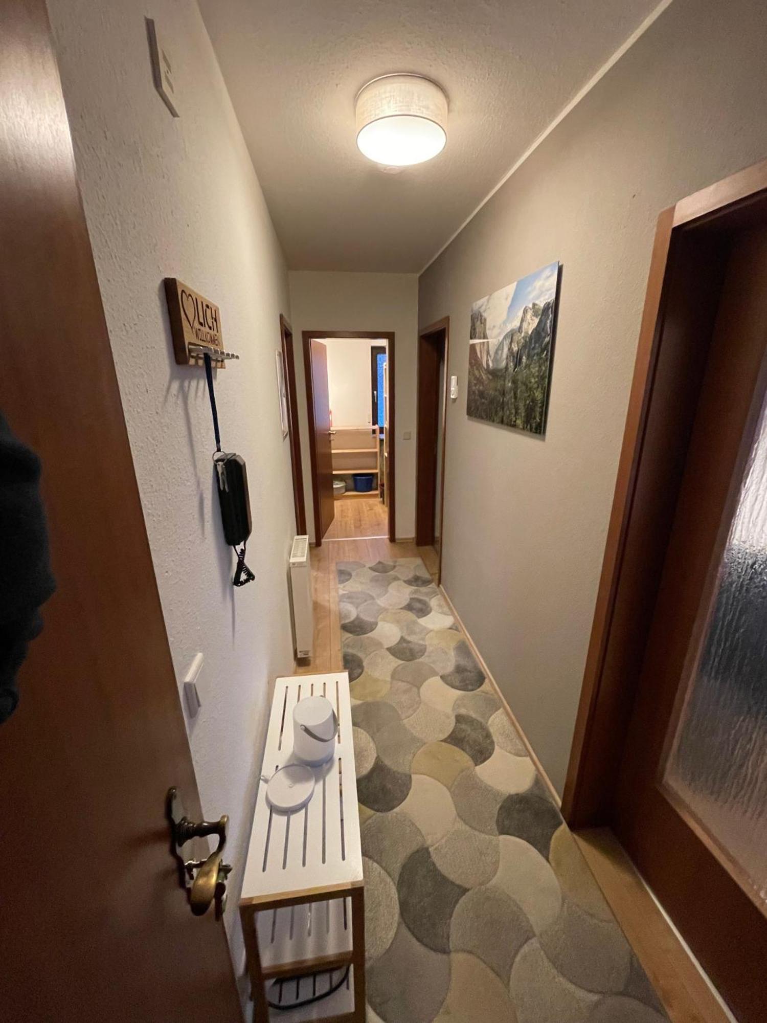 2-Zimmer Ferienwohnung "Am Waldrand" Schönwald Bagian luar foto
