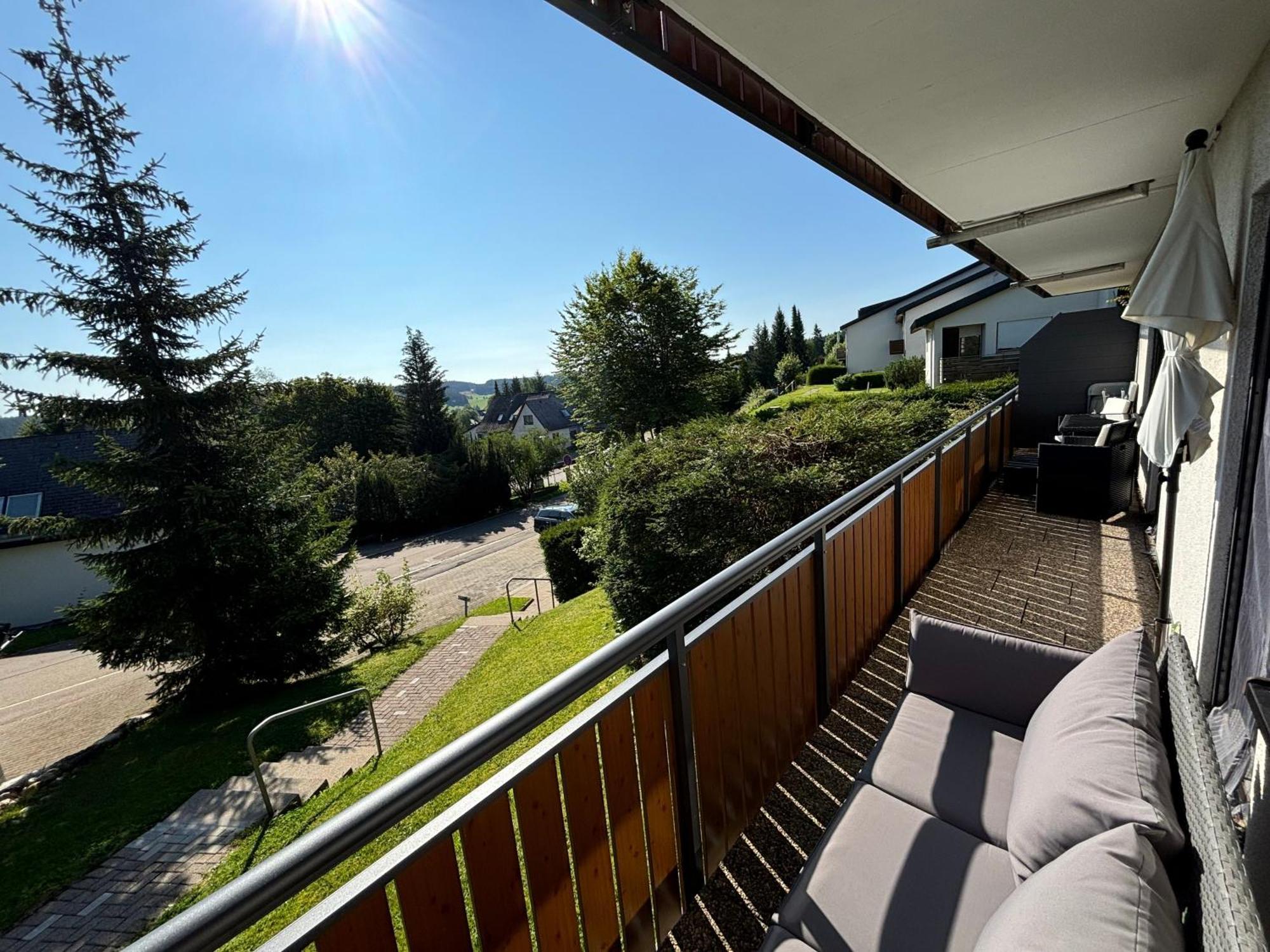 2-Zimmer Ferienwohnung "Am Waldrand" Schönwald Bagian luar foto